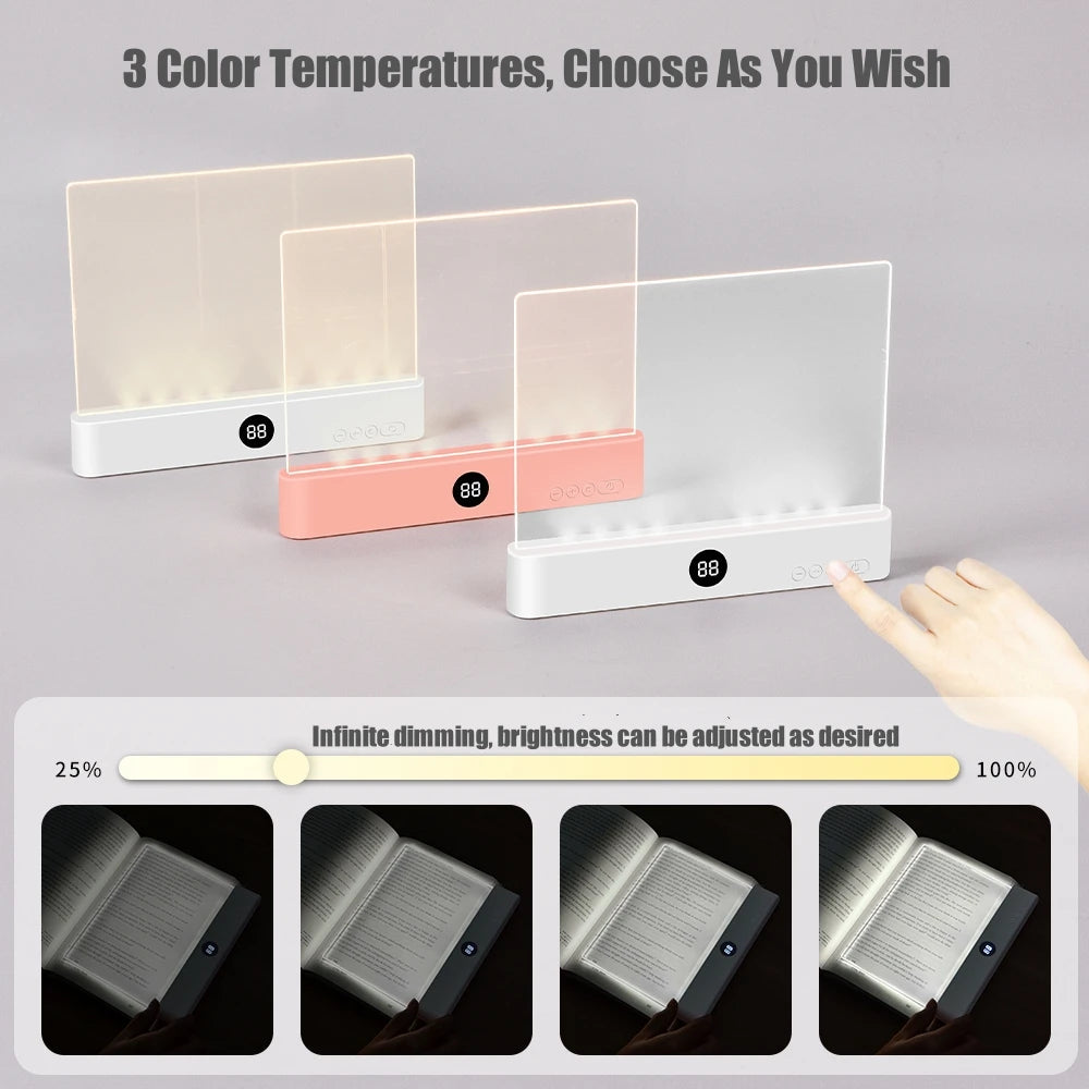 LED Flat Reading Light Panel